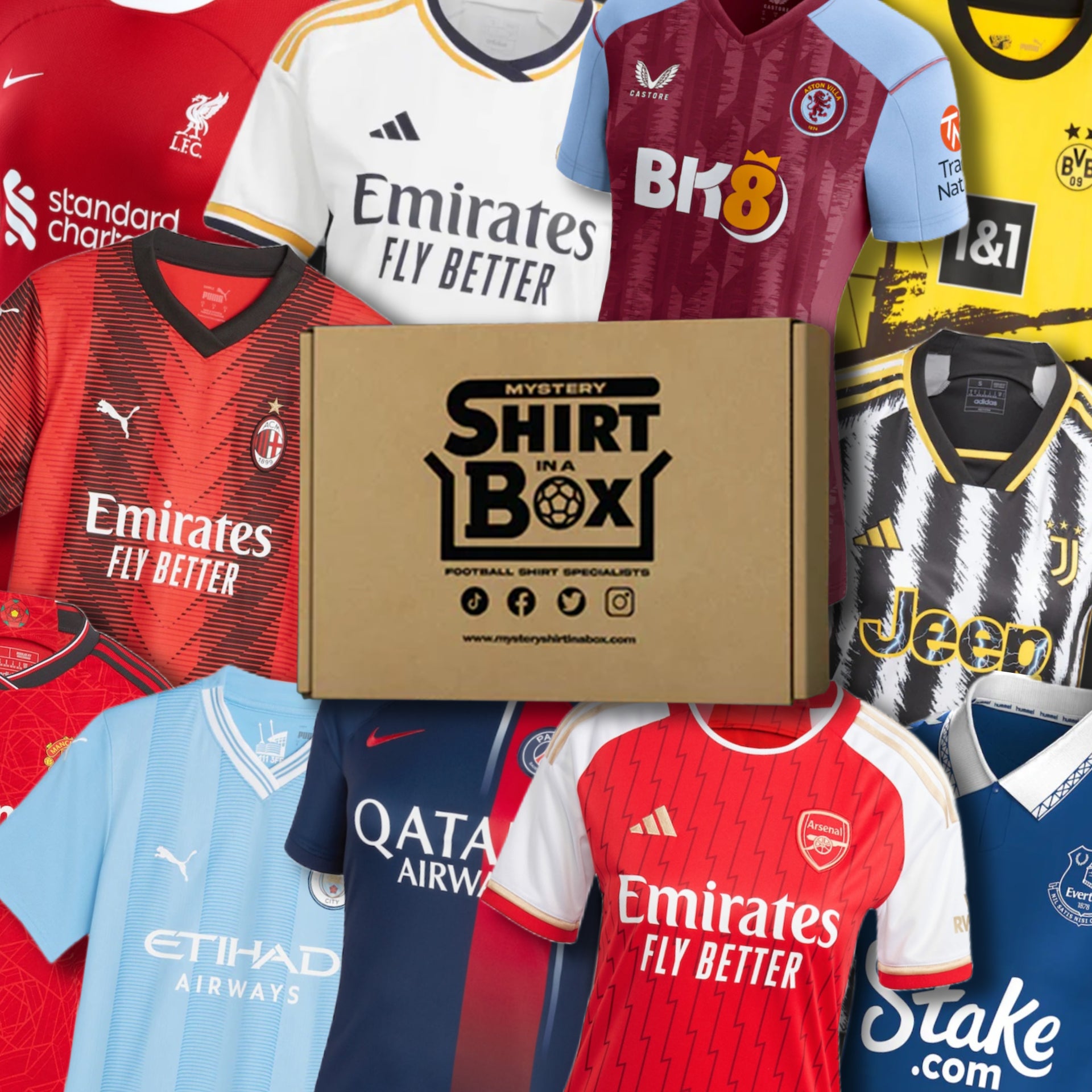 Women's Football Shirts Mystery Shirt in a Box