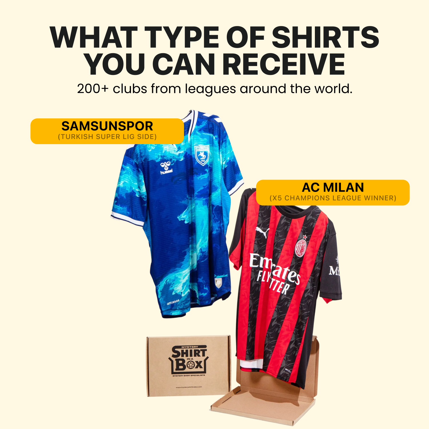 Premium Mystery Football Shirts