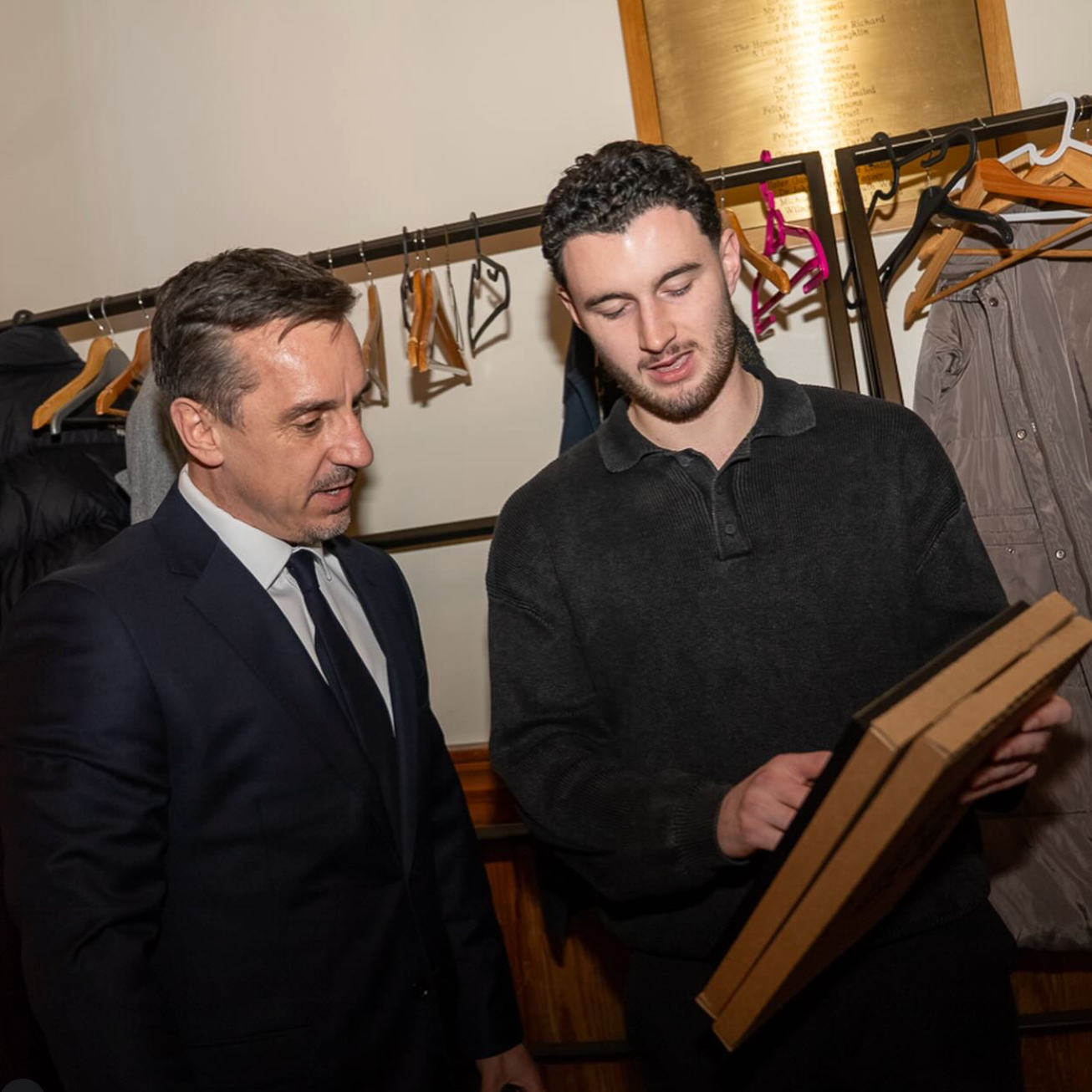 Shirt in a Box on The Overlap - How our Mystery Football Shirt Boxes ended up on Gary Neville’s Podcast