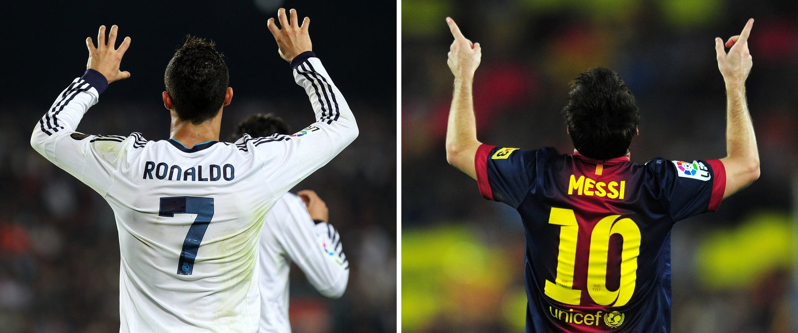 The most famous football players to wear the number 1-50 shirts in soccer history