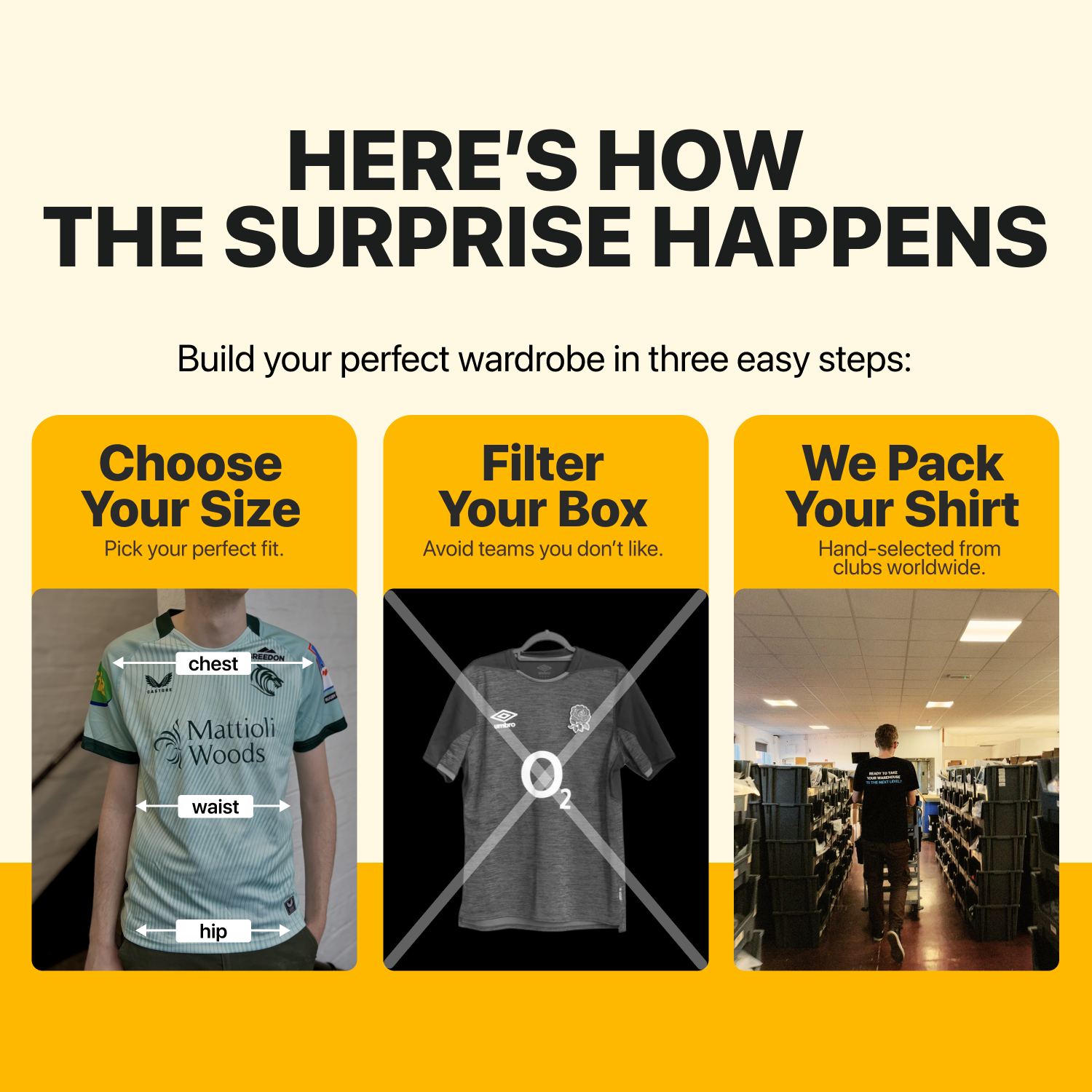 Mystery Rugby Union Shirt