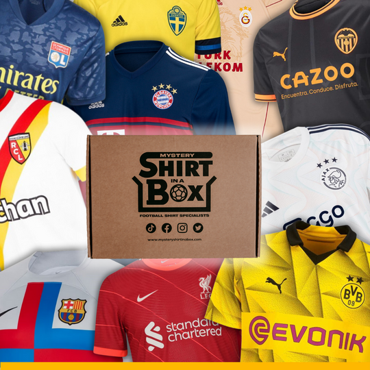 Premium Mystery Football Shirt in a Box Mystery Football Shirt