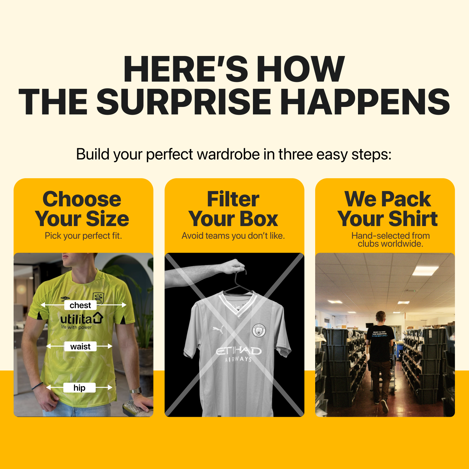 Premium Mystery Football Shirts