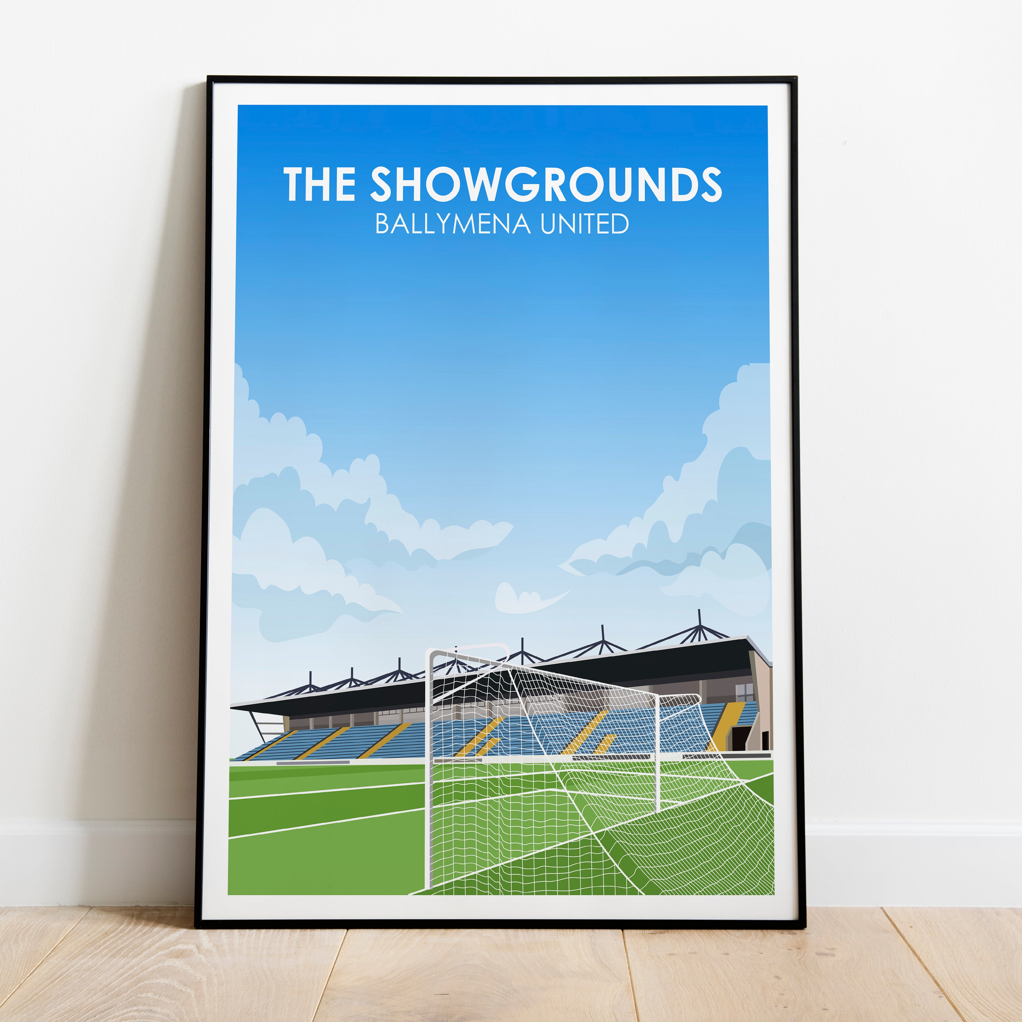 The Showgrounds Ballymena FC Heavyweight Art Print - Football Post - P ...