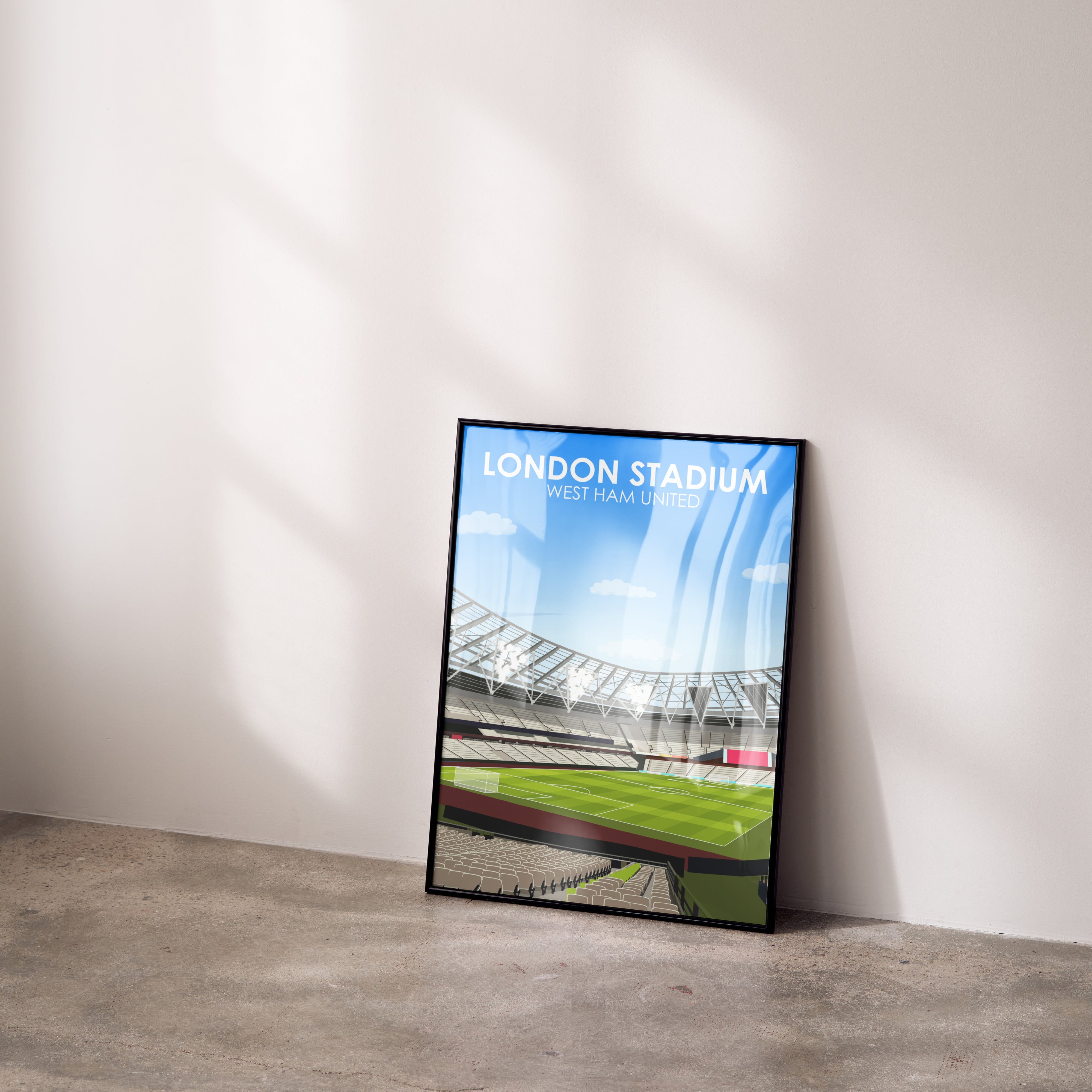 London Stadium Heavyweight Art Print