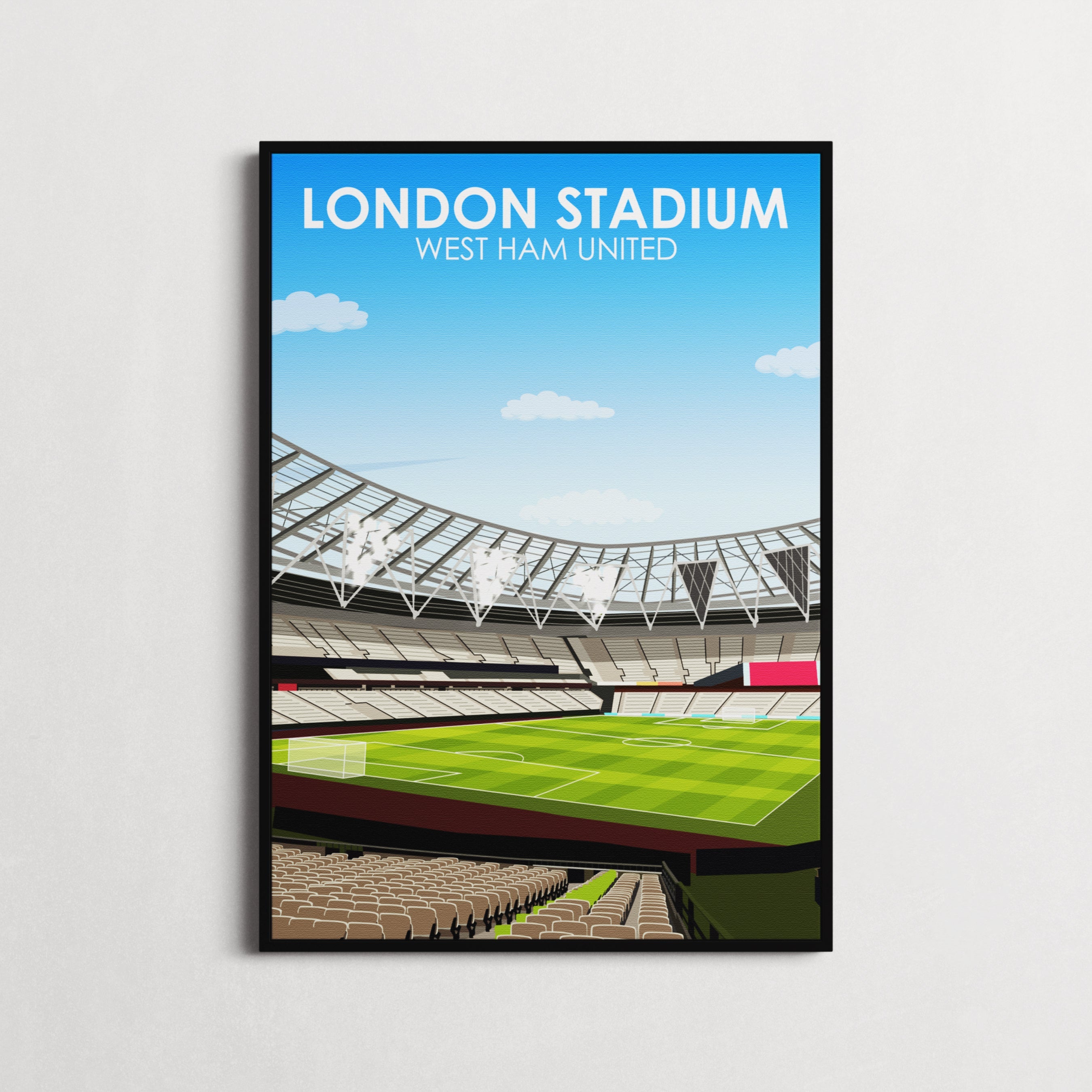 London Stadium Heavyweight Art Print