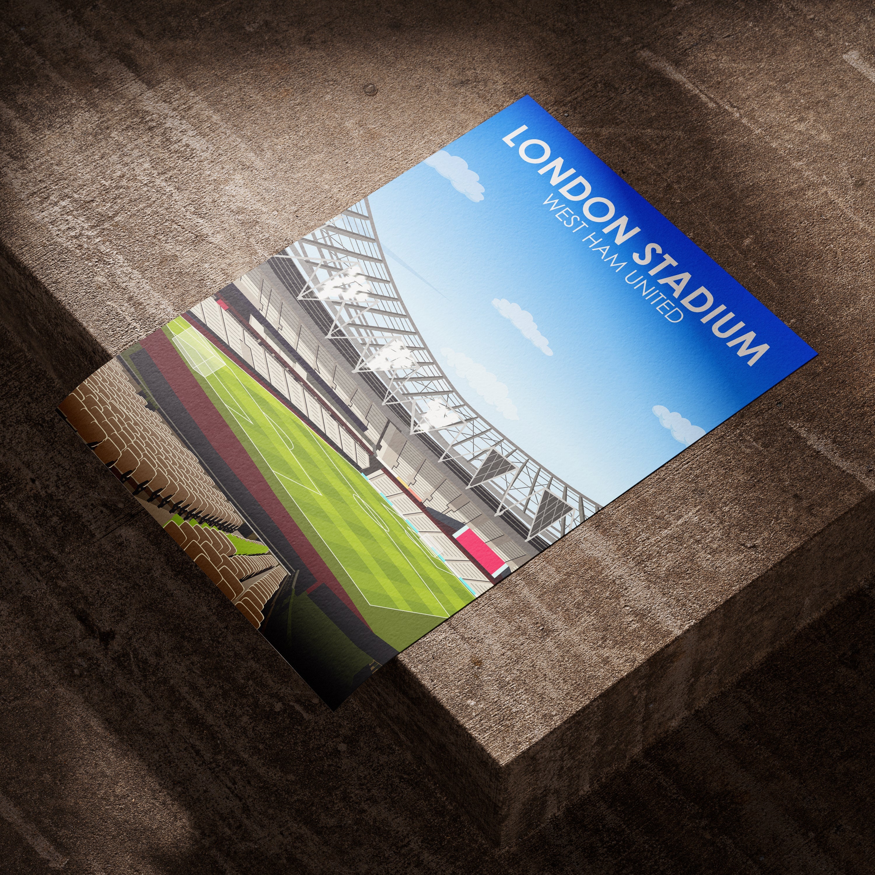 London Stadium Heavyweight Art Print